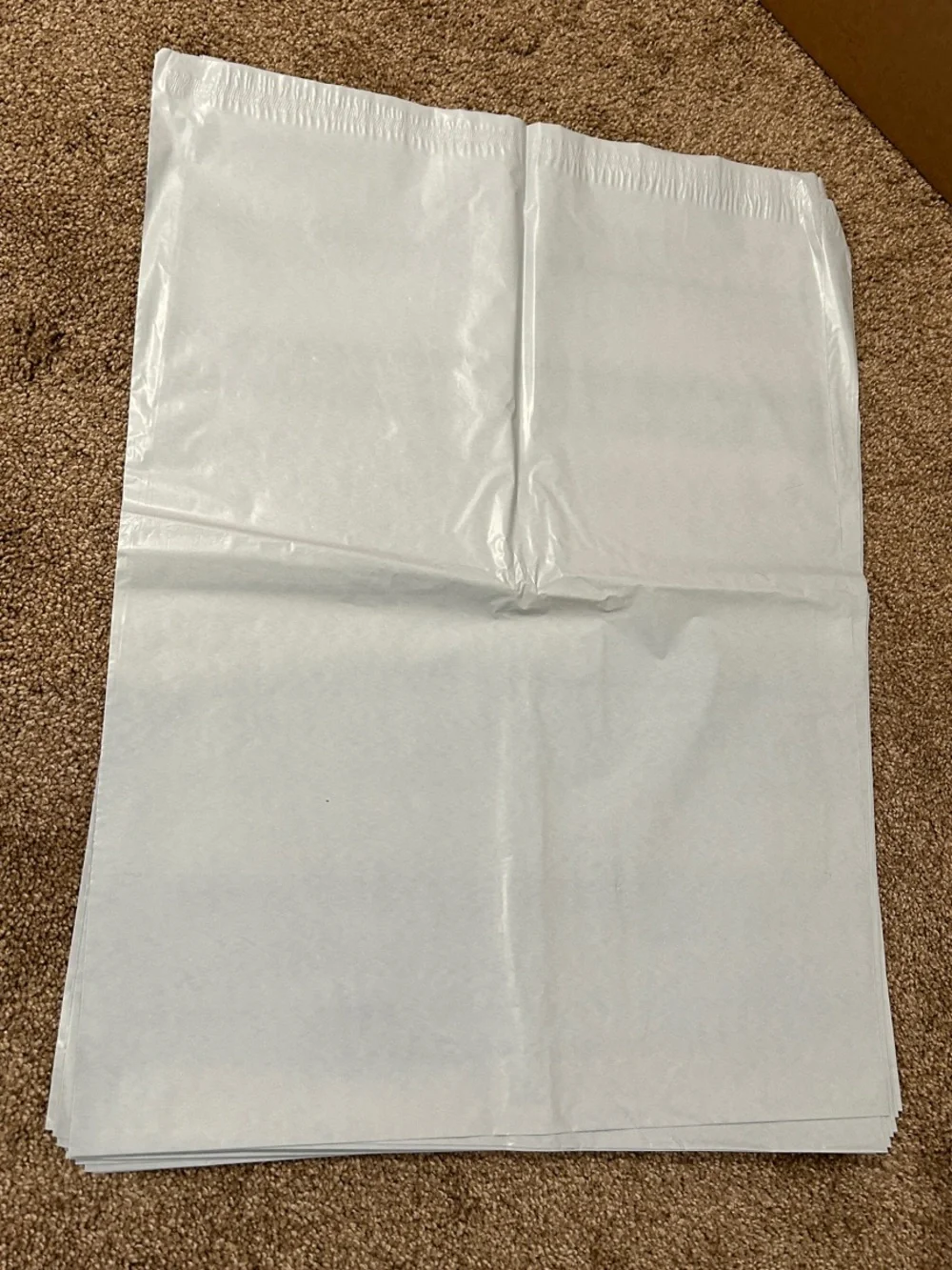 24X19 White Poly Mailer Bags - Pack 10